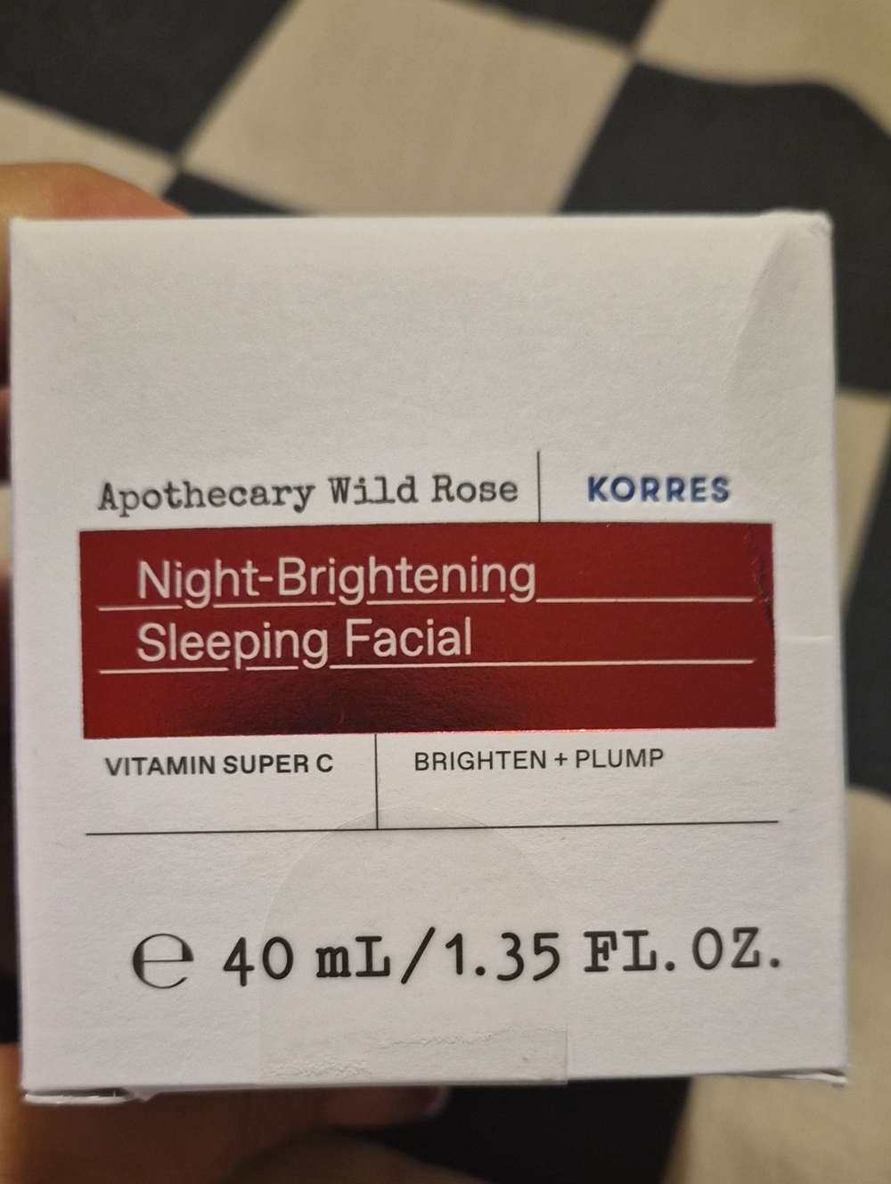 Korres Night-Brightening Sleeping Facial — Apothecary Wild Rose